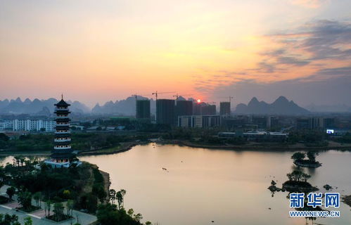 廣西柳江 昔日水塘變身生態公園