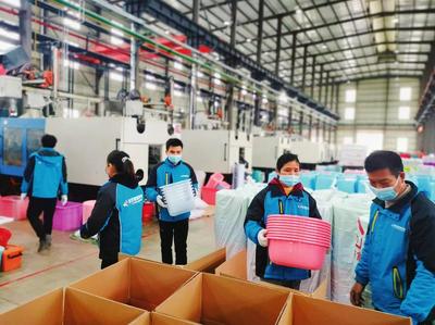 南寧市西鄉塘區金陵鎮各企業陸續復工復產