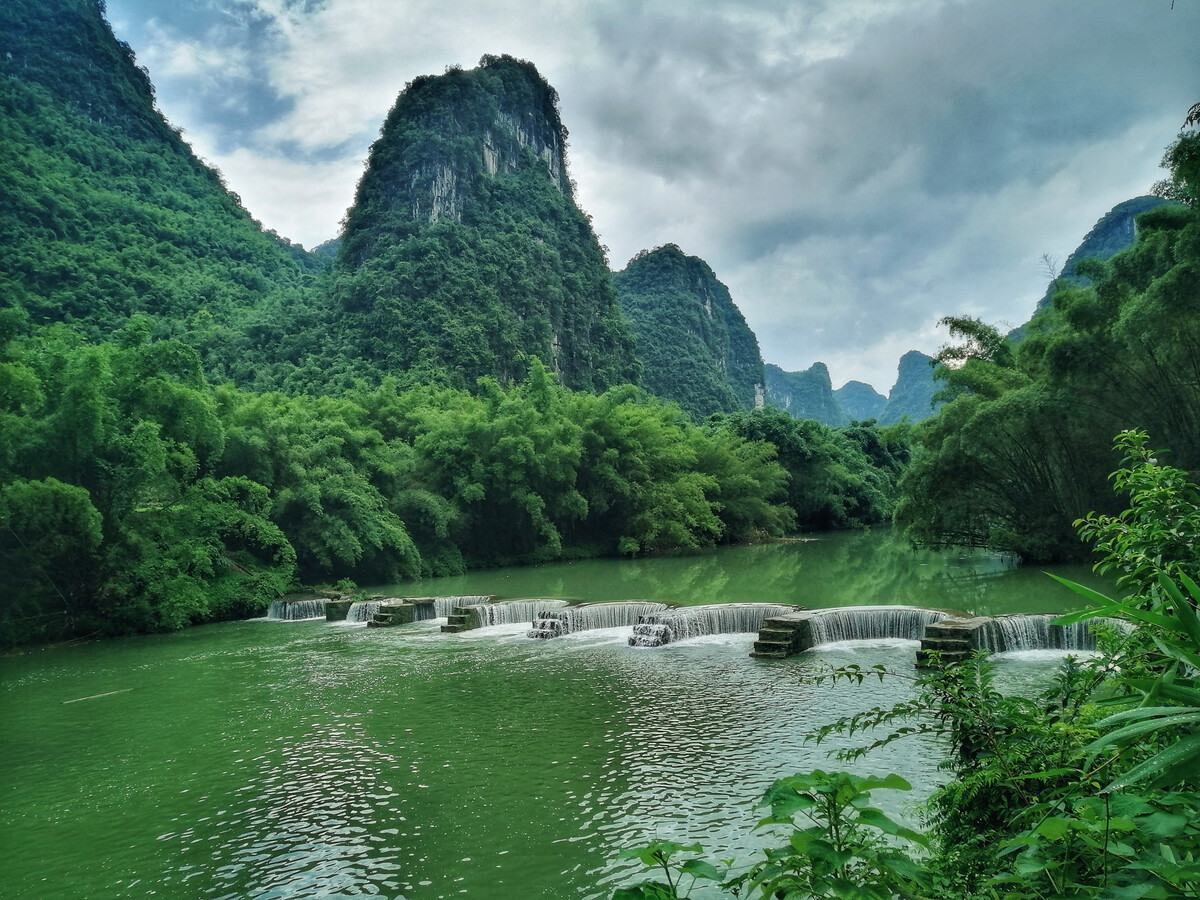 廣西的小桂林,廣西的天門山